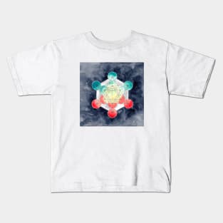 Metatron's Cube Kids T-Shirt